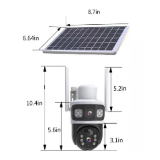 Jua Power Smart Solar-Powered Surveillance Camera